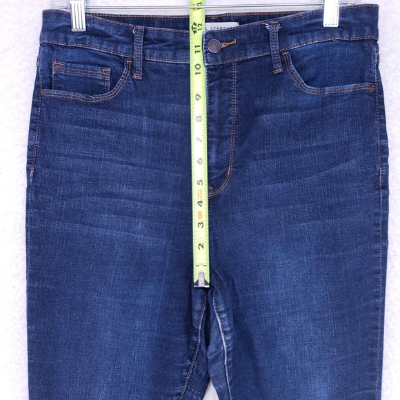 Social Standard High Rise Skinny Jeans Women Size 12/31 Denim Casual Pants - Picture 3 of 11